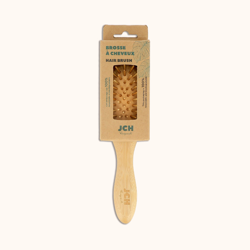 La brosse à picots de chez JCH Respect dans son packaging.