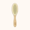 Brosse bébé en bois de hêtre - Poils doux de chèvre | JCH