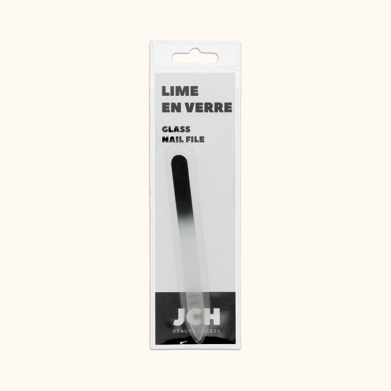 Lime en verre noire de BA dans son packaging BA