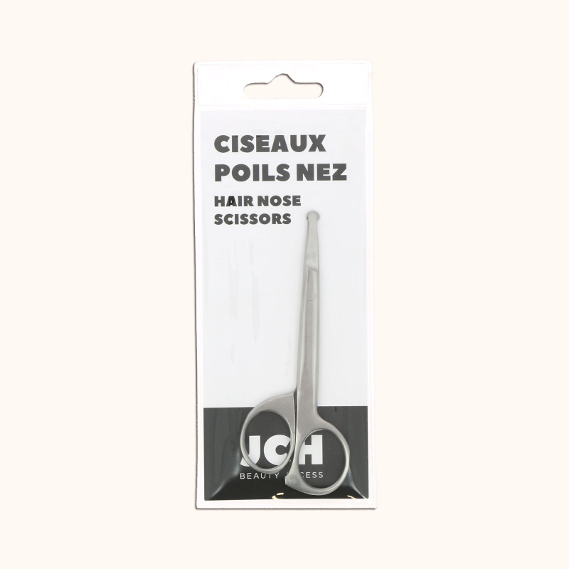 Le ciseau poils de nez finition brossée BA dans son packaging BA