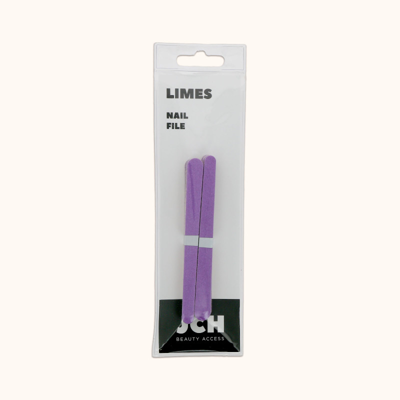 Lot de 2 fagots de 10 limes cartonnées lilas BA dans son packaging BA