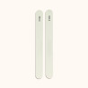 Lot de 2 limes emeri professionnelles blanches de chez BA