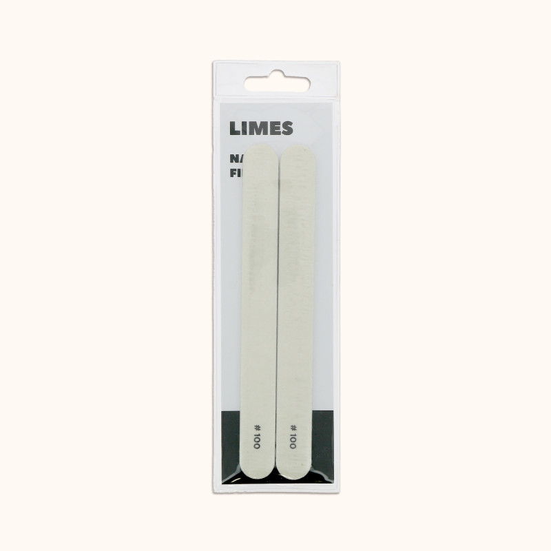 Lot de 2 limes emeri professionnelles blanches BA dans leur packaging BA