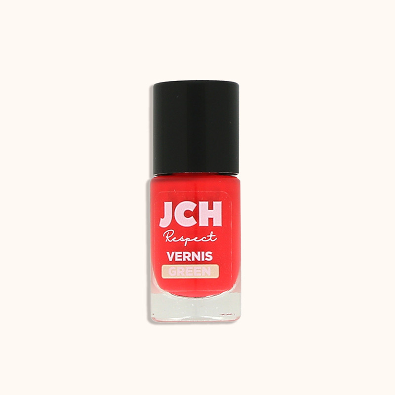 Le vernis couleur rouge acidulée de JCH Respect